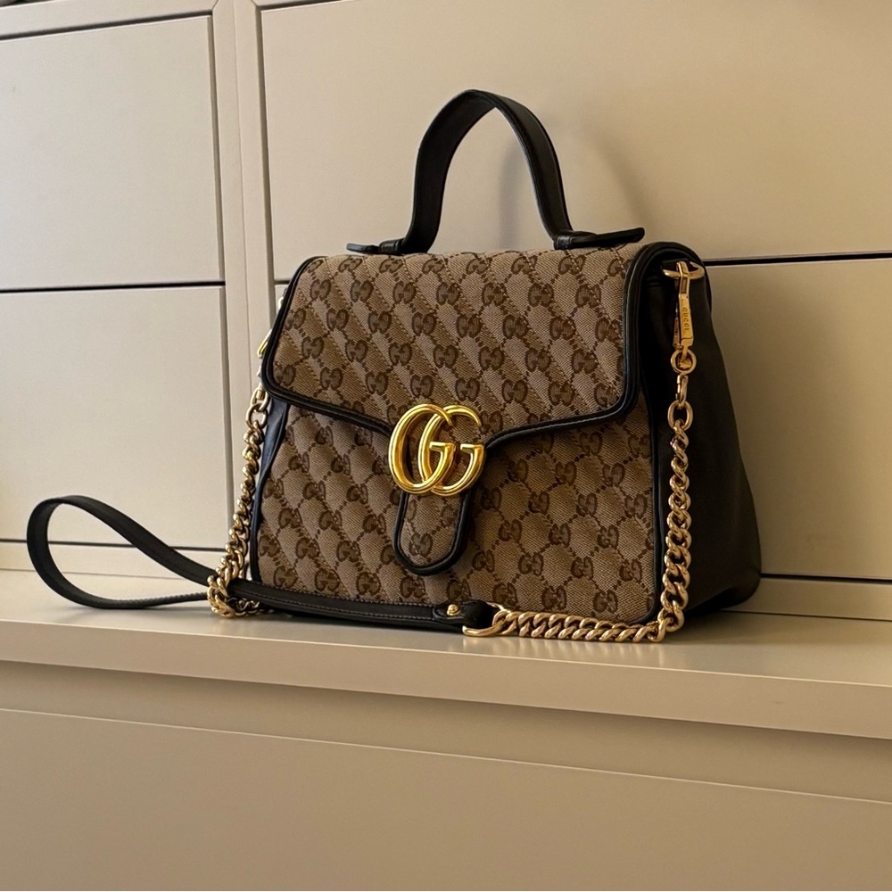 Gucci ‘GG Marmont’ Calfskin Matelasse Bag